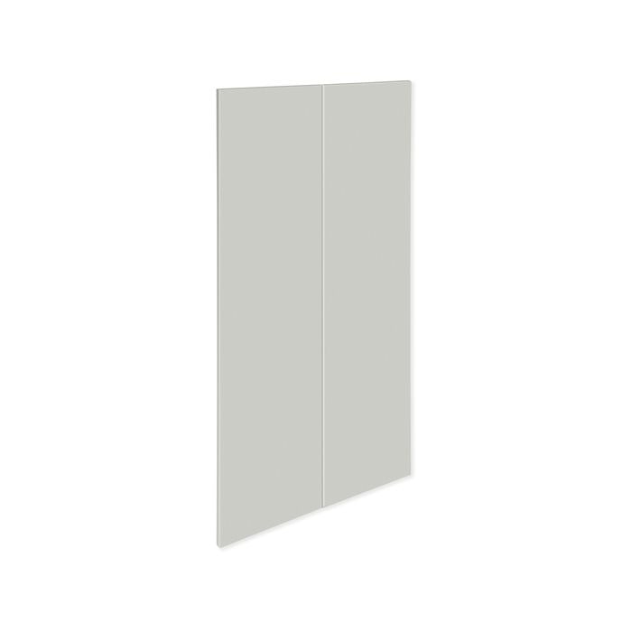 Kaboodle 600mm White Pepper Modern Medium Pantry Door - 2 Pack