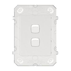 Arteor Switch 2 Gang White