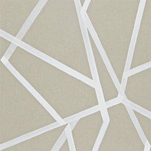 Wallpaper Trader Sumi Geometric Wallpaper Roll 10.05m X 68.6cm, White