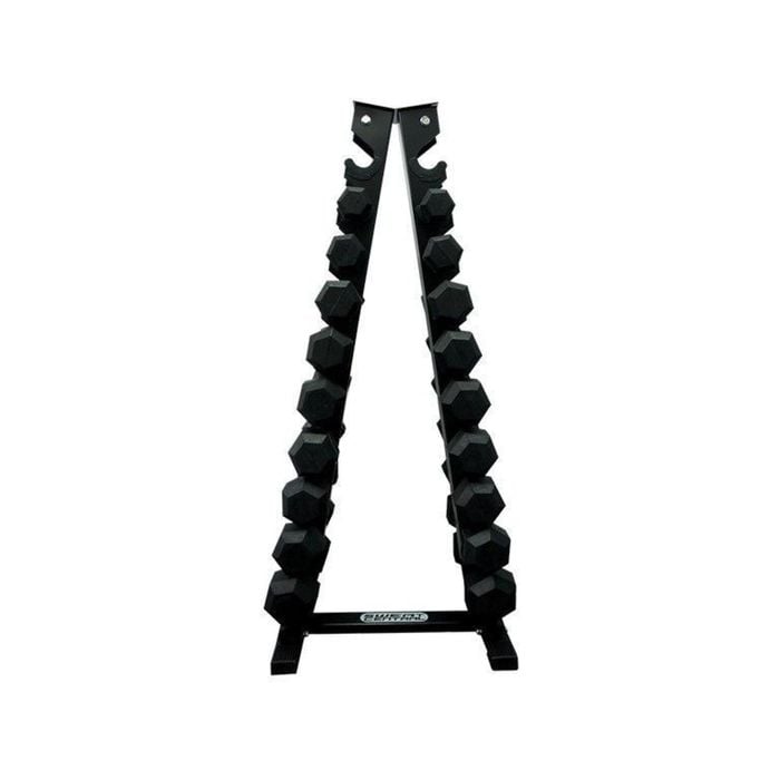 Heavy Duty 10 Pair Vertical Dumbbell Storage Tree Rack