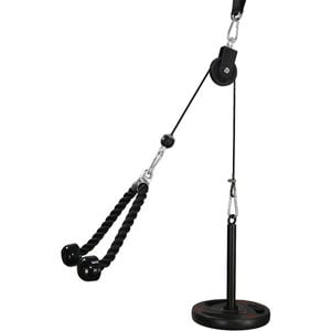 NNEOBA Pulley Cable System Pull Down Lift Attachment Black