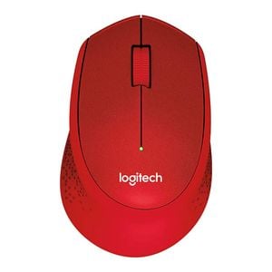 Logitech M331 Silent Plus Mouse Rf Wireless Optical 1000 Dpi - Red [910-004916]
