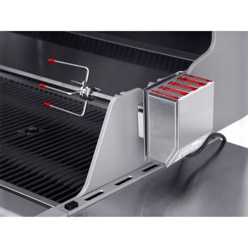 Crossray Rotisserie Kit With Motor 4 Burner