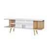 Aileen 1.6m Tv Entertainment Unit – White & Oak