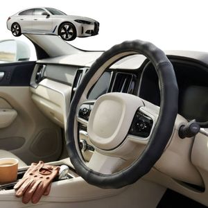 Australian Goose Steering Wheel Cover for BMW i4 Gran coupe 2022 - Current (G26) Circle Black