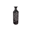 Elegant Collections Large Black Maya Decorative Vase