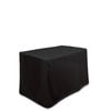 Marquee 122 x 62  x 72cm Black Trestle Tablecloth