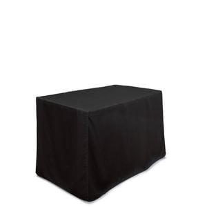 Marquee 122 x 62  x 72cm Black Trestle Tablecloth