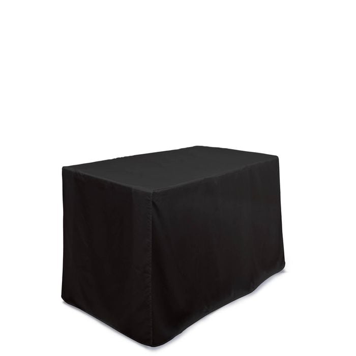 Marquee 122 x 62  x 72cm Black Trestle Tablecloth