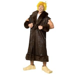 Rubies Barney Rubble Deluxe Mens Dress Up Halloween Flintstones Costume Standard
