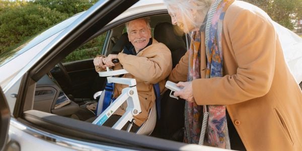 The Ibis Wheelchair to Car Access allows a person with disability or mobility limitations access their vehicle without permanent modifications to the vehicle I/N 2021024206900