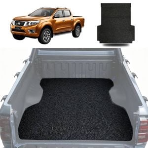 Signature Honeycomb UTE Tub Mat Tray Liner for Nissan Navara King Cab 2015 - Current (NP300/D23) - Black