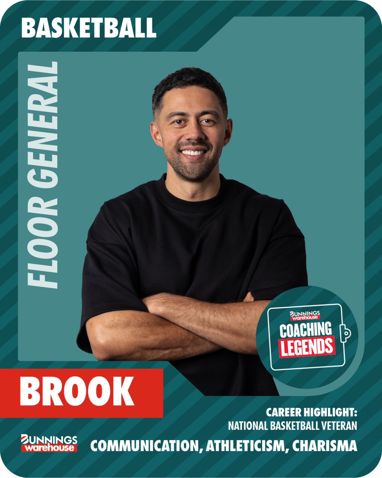 Coaching Legends- TradingCard- Brook_Green