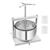 Vevor 3.17 Gal Fruit Wine Press White 2 Stainless Steel Barrels Cider Apple Making