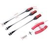 Tyre Lever Set – Heavy-duty Kit With Spoons, Rim Protectors, And Valve Tool