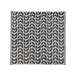 Outdoor Rug / Camping Mat - Arrows Black And White