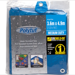 Polytuf Tarpaulin 3.6 x 4.9m Medium Blue