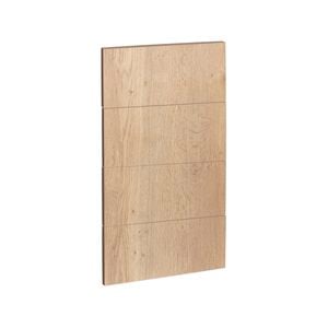 Kaboodle 450mm Hazelnut V Modern 4 Drawer Panels
