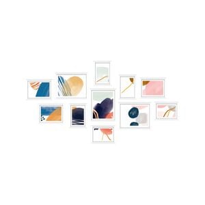 Artiss Photo Frames 5x7in 6x8in 8x10in Wall Hanging White 11PCS