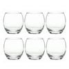 6pc Artcraft Payton Durable Glass Tumbler Party Beverage Drinkware 405ml Clear