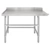 Vogue Dishwasher Outlet Table Left Hand Stainless Steel 1200 X 700 X 960mm