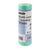 All Set 25 x 33cm Multi-Use Cleaning Wipes on a Roll - 50 Pack