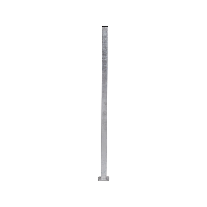 RapidFence 50 x 50 x 1350mm Galvanised Roll Top Wire Mesh Fence Capped Flanged Post