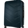 Pierre Cardin Large Hard-shell Suitcase Travel Luggage Bag 161l/80cm Teal