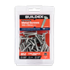 Buildex 10G x 30mm Class 3 Wafer Head Sheet Metal Screws - 50 Pack