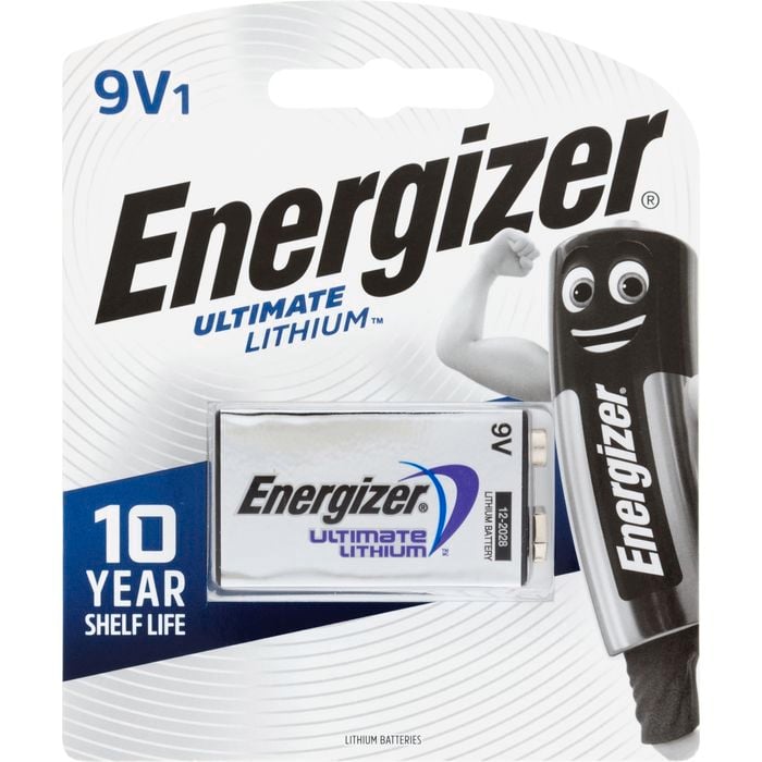 Energizer 9V Ultimate Lithium Battery