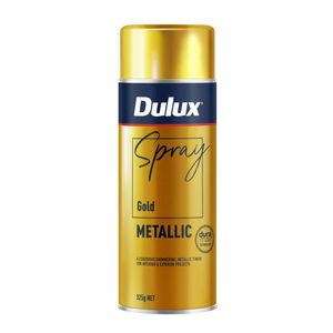 Dulux Effects 325g Gold Metallic Spray Paint - Gold