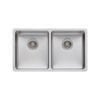 Oliveri Stainless Steel Brighton Double Bowl Universal Sink
