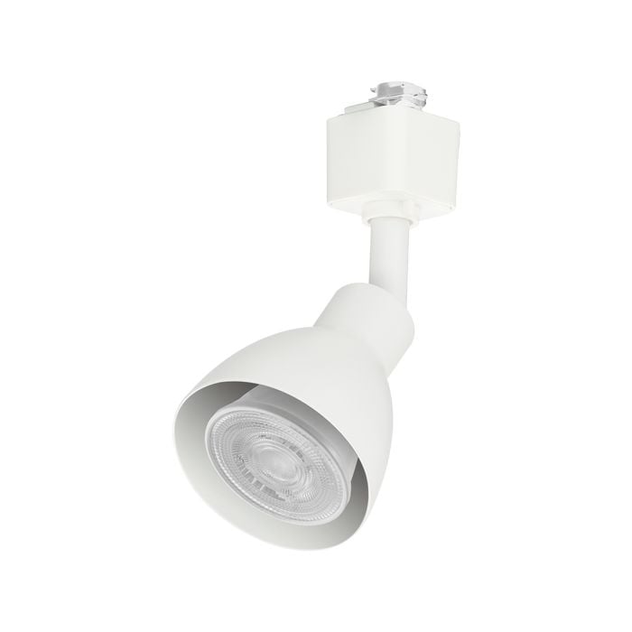 Mercator ARLO GU10 Globe Track Spotlight - White Finish