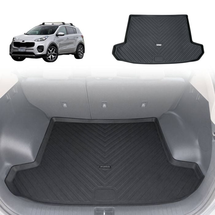 AUSGO Boot Liner for KIA Sportage QL Series 2015-2021 Cargo Trunk Mat Boot Mat