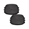 SOGA Portable  Korean BBQ Butane Gas Stove Stone Grill Plate