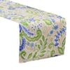 CottonMore 100% Cotton Sateen Dining Table Runner 190x31cm Green