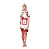 More Than Party Womens Bloody Nurse Halloween Red/White Costume w/Headband XS/S