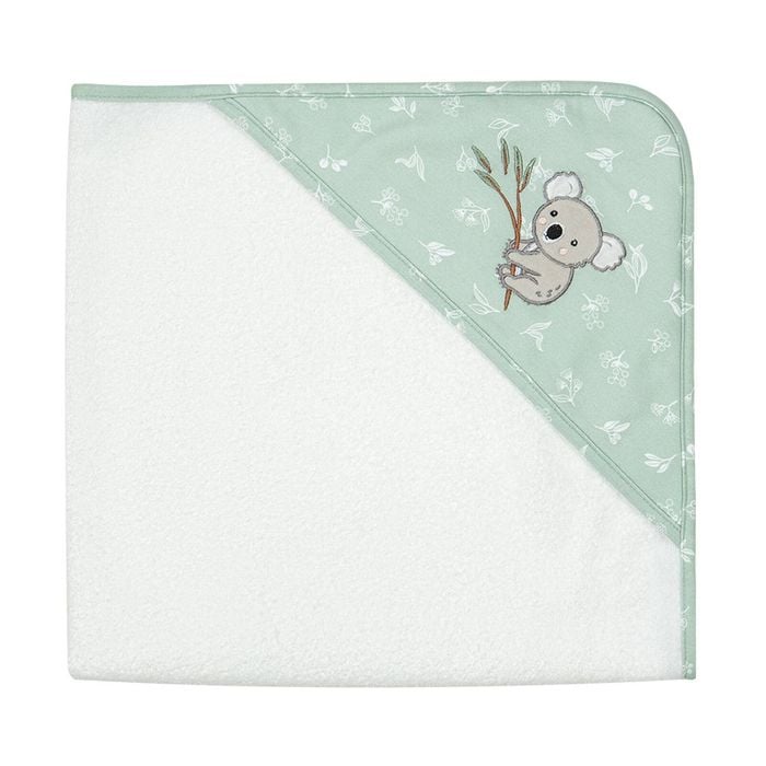 Living Textiles Organic Hooded Towel - Australiana