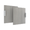Lugna 512 x 900 x 16mm Mist Double Doors