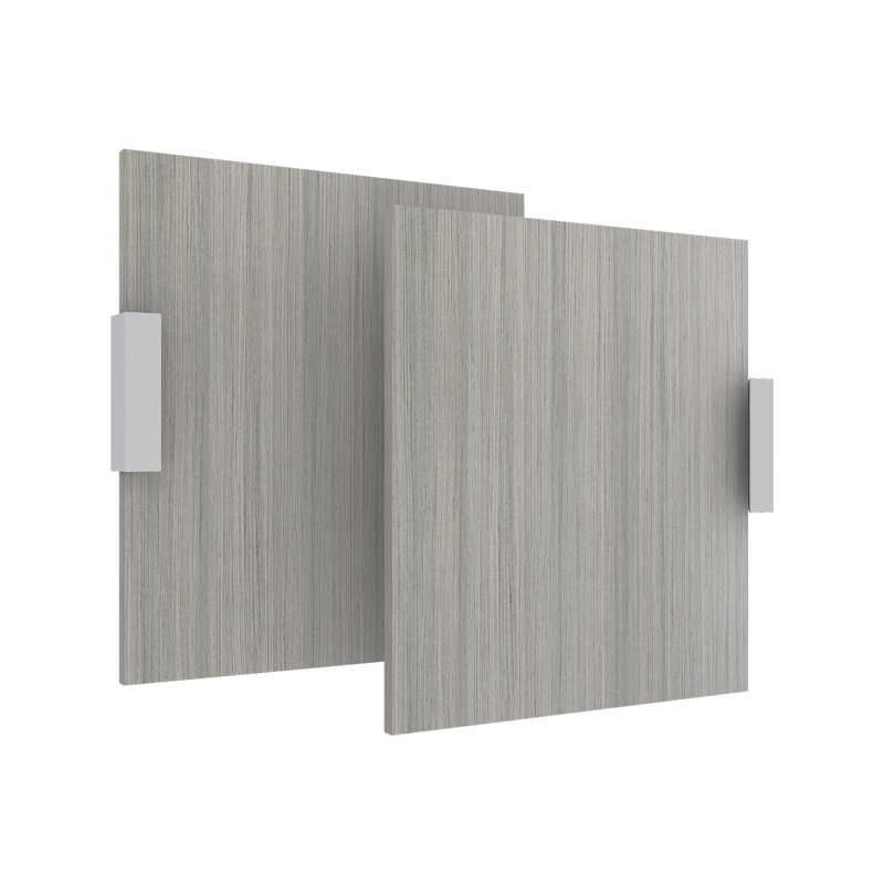 Lugna 512 x 900 x 16mm Mist Double Doors