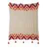 J.Elliot Merryn Cotton Throw Orange Multi