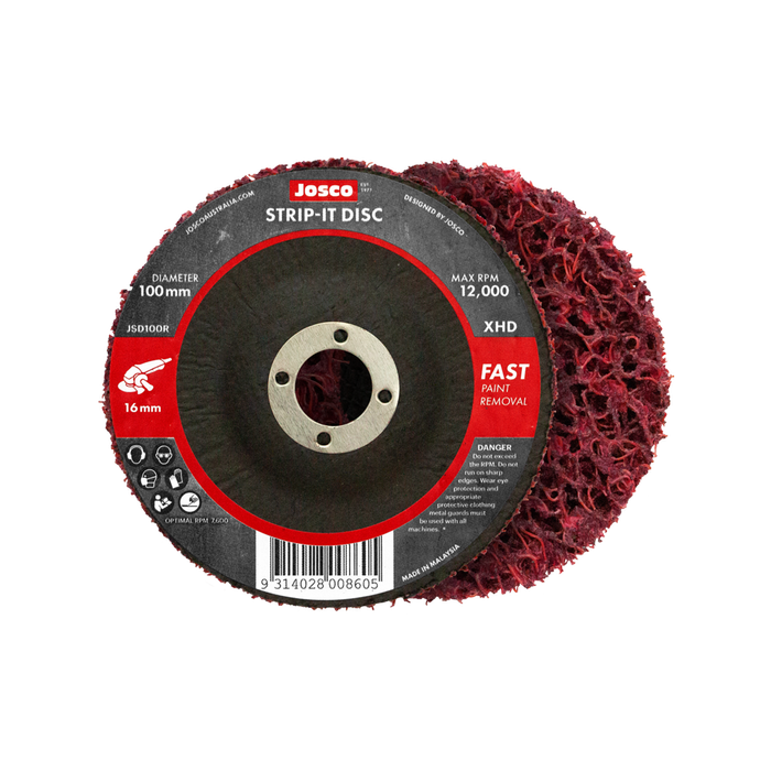 Josco 100mm Multi Strip Grinder Discs