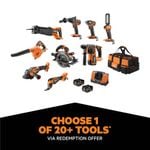 AEG 18V FUSION/Brushless 9-Piece 5.0Ah FORCE Kit