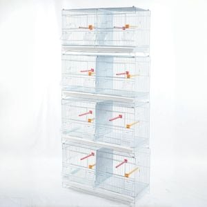 YES4PETS 4 level Stackers Breeding Bird Budgies Aviary Cage