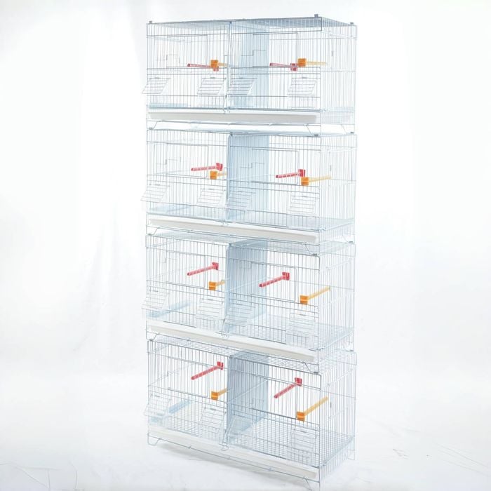 YES4PETS 4 level Stackers Breeding Bird Budgies Aviary Cage