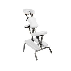 Forever Beauty White Portable Beauty Massage Foldable Chair Table Therapy Waxing Aluminium