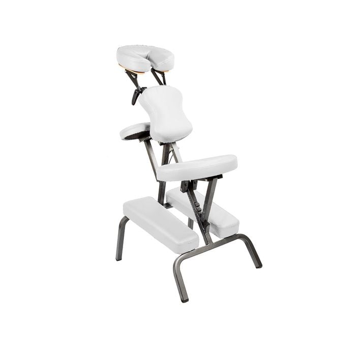 Forever Beauty White Portable Beauty Massage Foldable Chair Table Therapy Waxing Aluminium