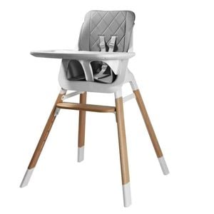 Joy Baby Ellie 2 In 1 Bar Stool Highchair - Grey