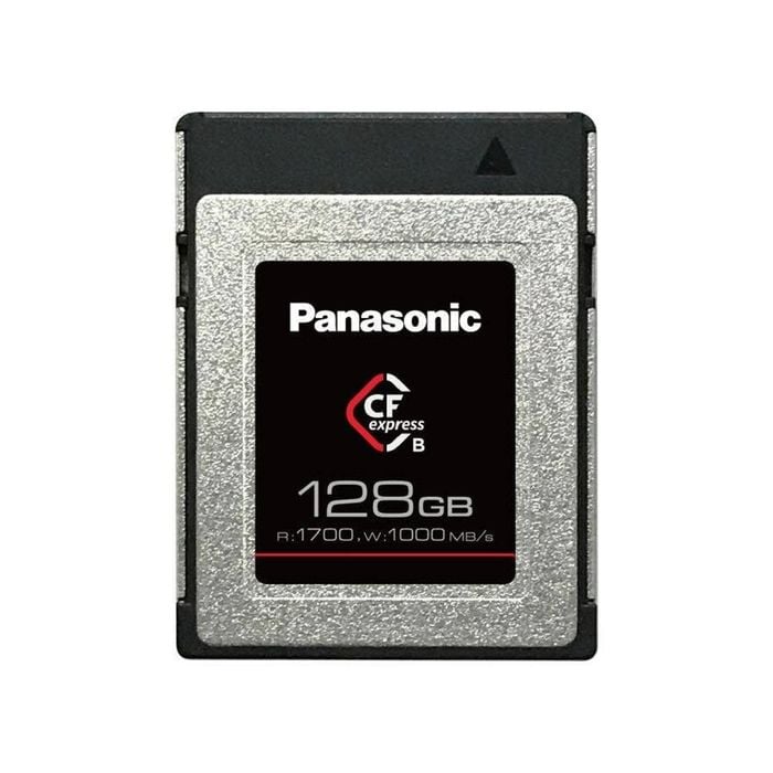 Panasonic 128gb Cfexpress Type B Card (1700 Mb/s Read & 1000 Mb/s Write Speed)