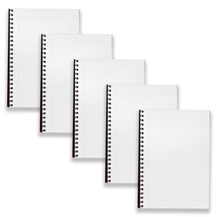 5pc Spirax Kode 512 A4 Hard Cover Spiral Notebook Writing Stationery 160-pages